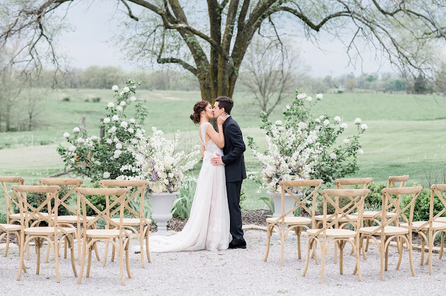 Bridgerton Inspired Whimsical Spring Wedding at Blue Bell Farms | St. Louis Fine Art Wedding Photo & Video