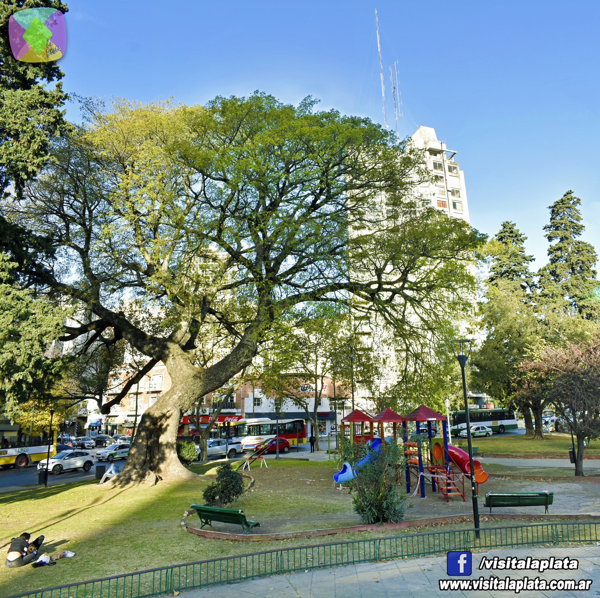 Plaza Italia Visita La Plata
