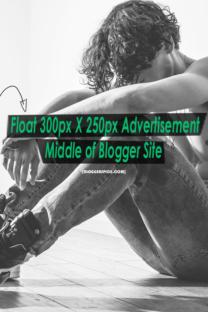 Float 300px X 250px Advertisement Middle of Blogger Site