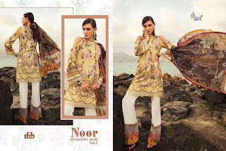 Shree Fab Noor Saadia Asad Vol 2 Pakistani Suits in Wholesale Rate 