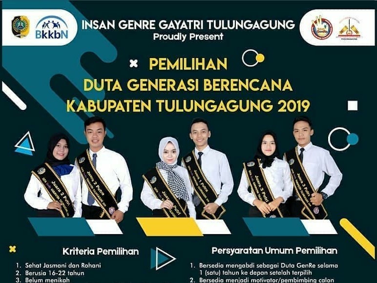 Pemilihan Duta Genre Kabupaten Tulungagung 2019