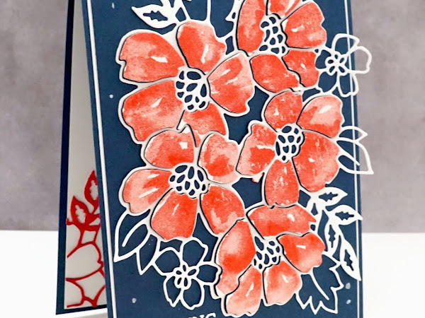 Blossoms in Bloom Paper Piecing Press & Seal Technique