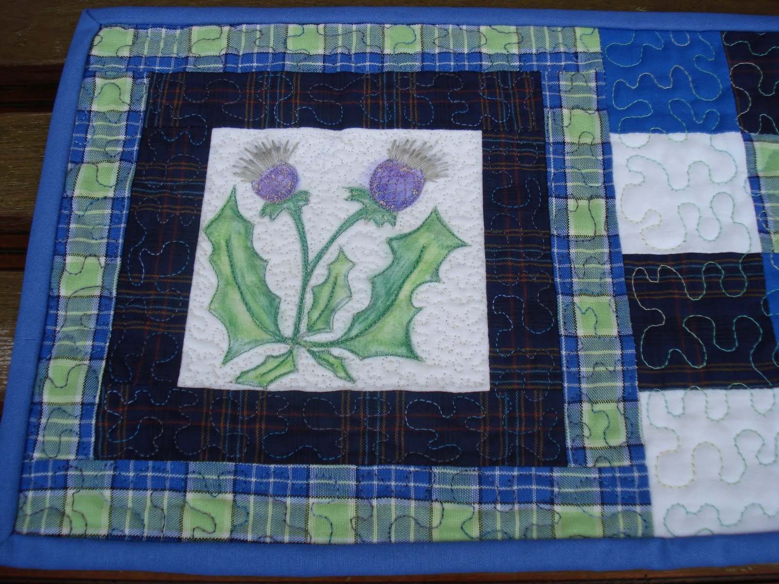 The Nifty Stitcher Mug Rugs of the World SCOTLAND