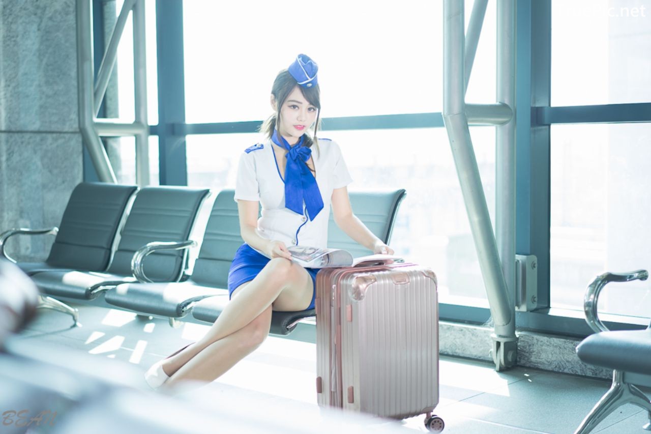 Image-Taiwan-Social-Celebrity-Sun-Hui-Tong-孫卉彤-Stewardess-High-speed-Railway-TruePic.net- Picture-38