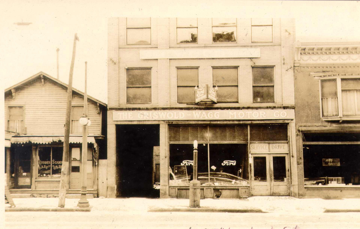 Sandusky History GriswoldWagg Motor Company