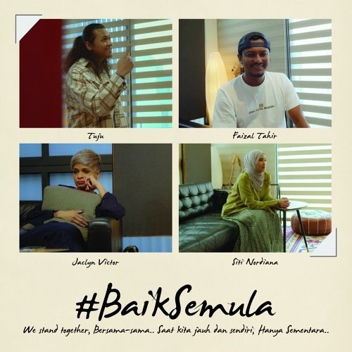 Lirik BaikSemula Faizal Tahir, Jaclyn Victor, Tuju &amp; Siti Nordiana