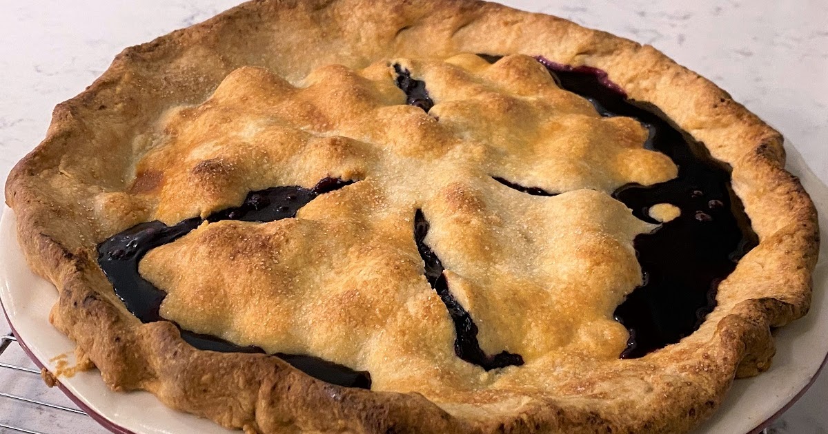 YankeeBelle Cafe Ina Garten's Blueberry Pie