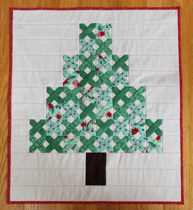 Easy X blocks = Easy Tree Quilt