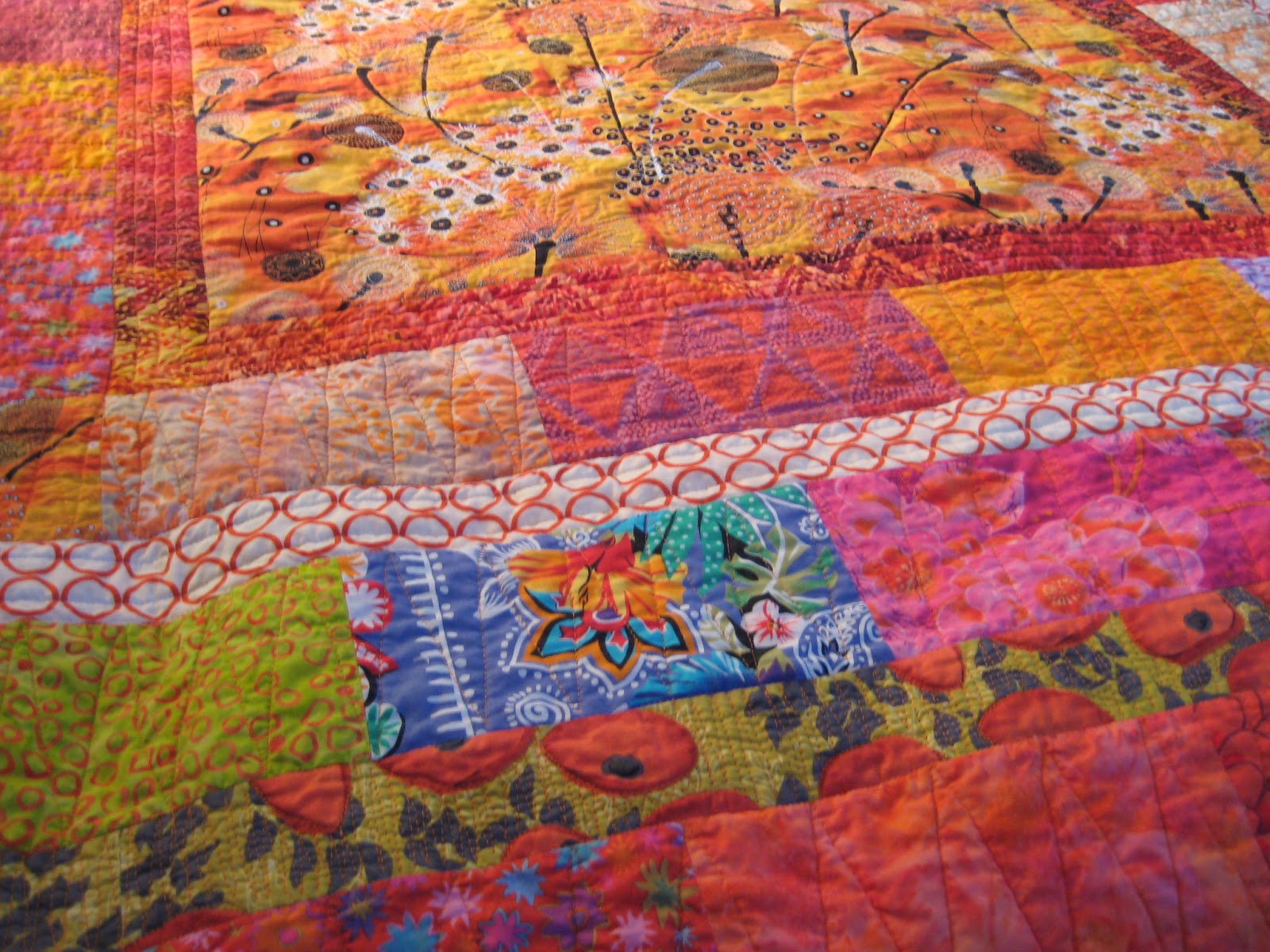 Red Orange Wolff The Orange Quilt