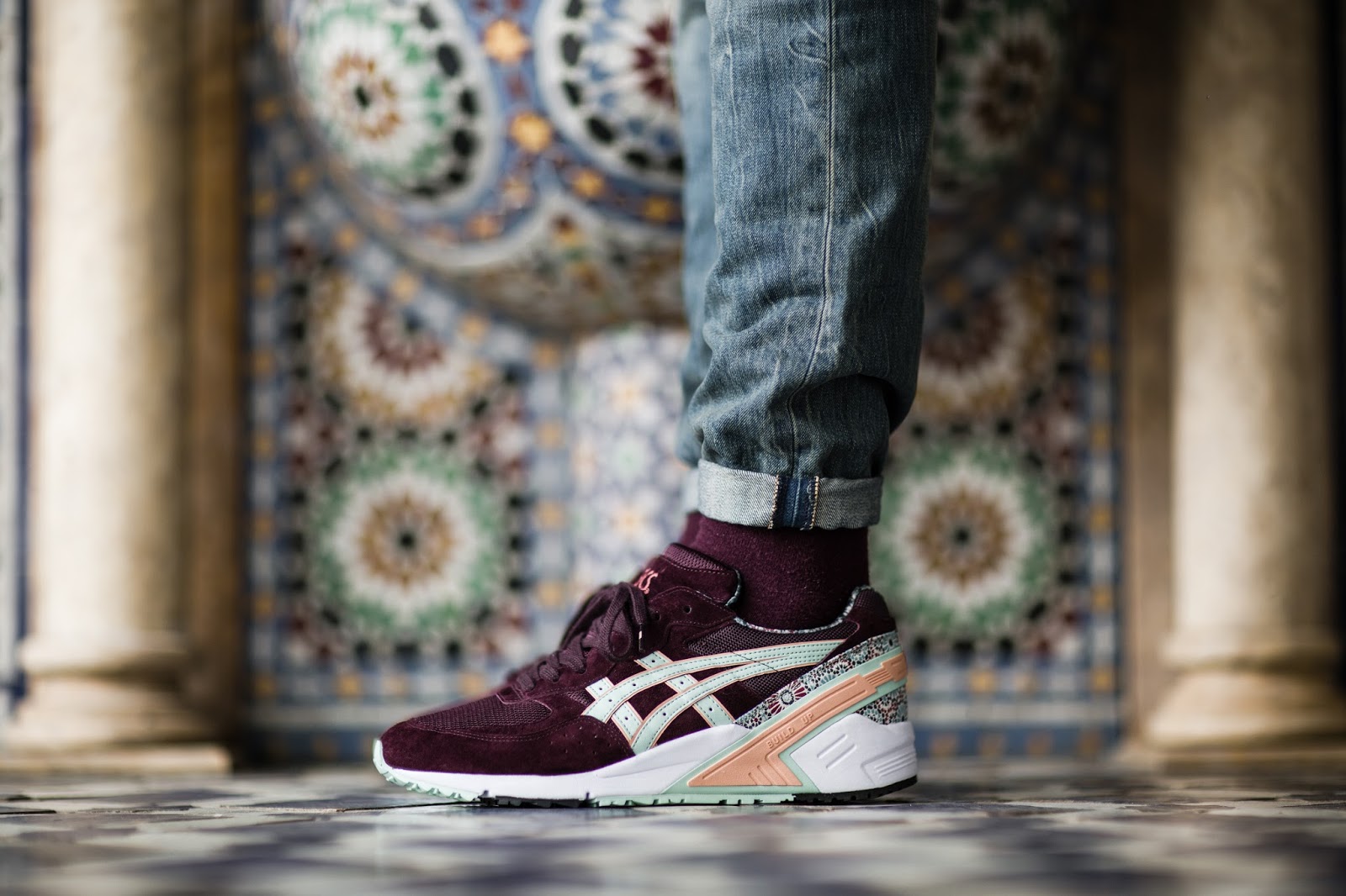asics gel sight desert rose