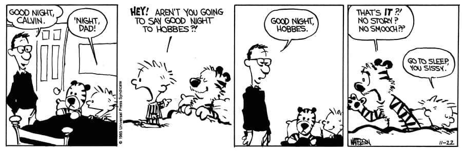 Mike Lynch Cartoons Happy 35th Anniversary Calvin And Hobbes