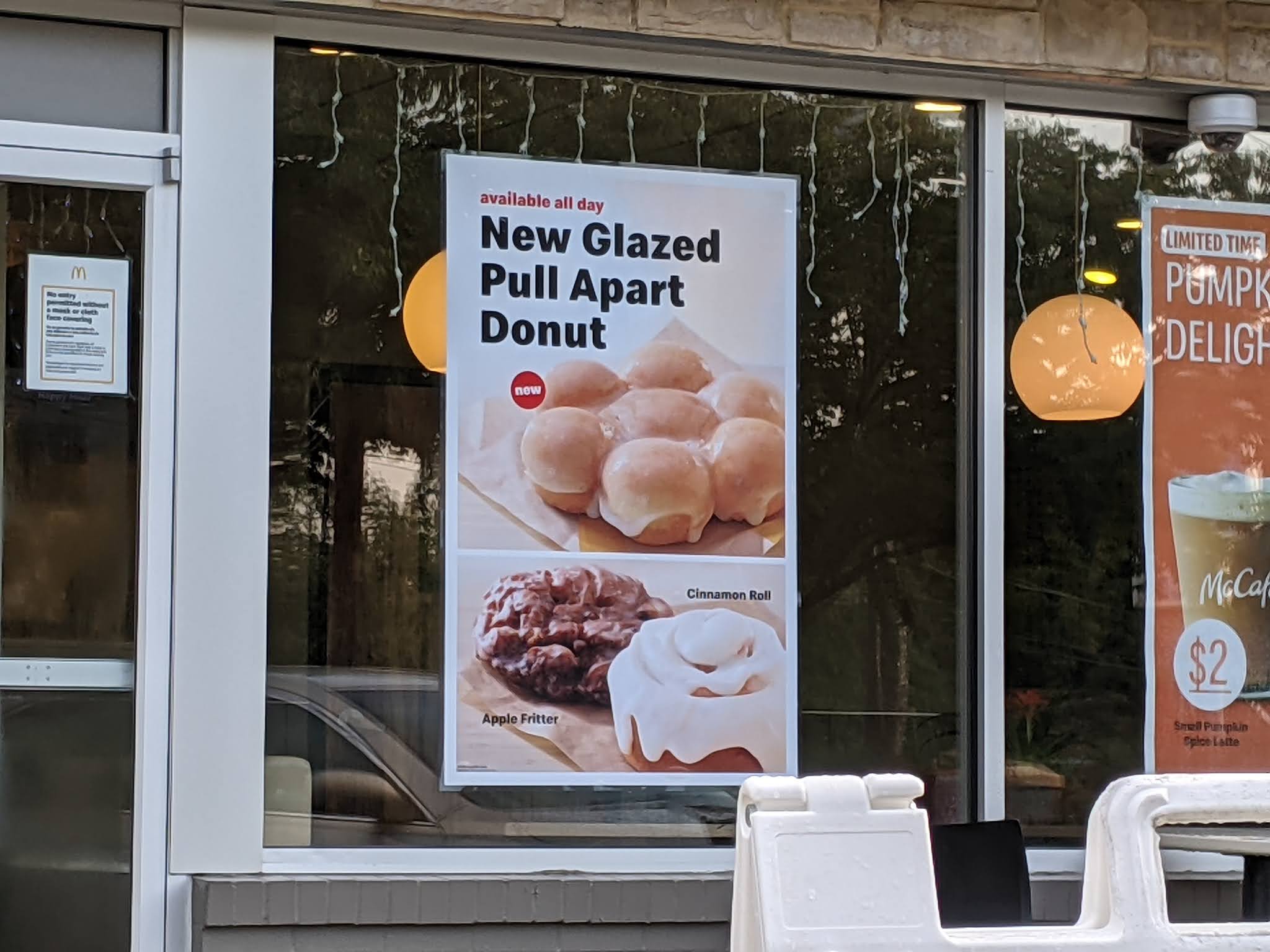 Rockville Nights McDonald's adds Glazed PullApart Donut to menu