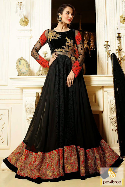 Party wear Anarkali Salwar Suit