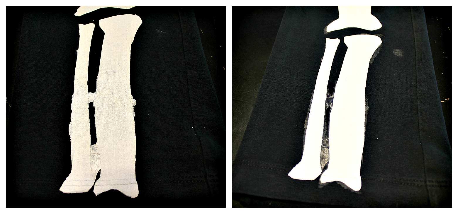 Freshly Completed: Make Your Own-- Easy- Skeleton Costume.