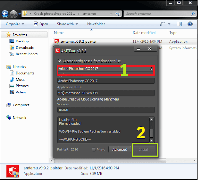 Photoshop Cc 2017 Amtlib Dll Crack Download