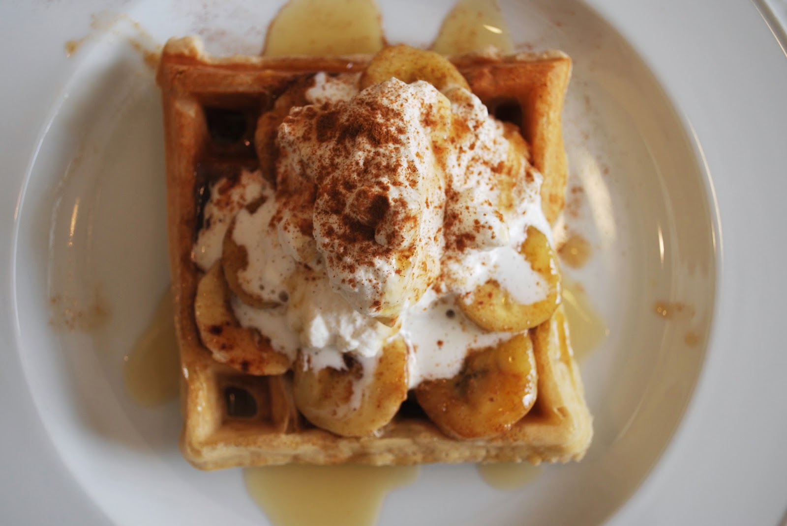 Bananas Foster Waffles Bevy Richmond