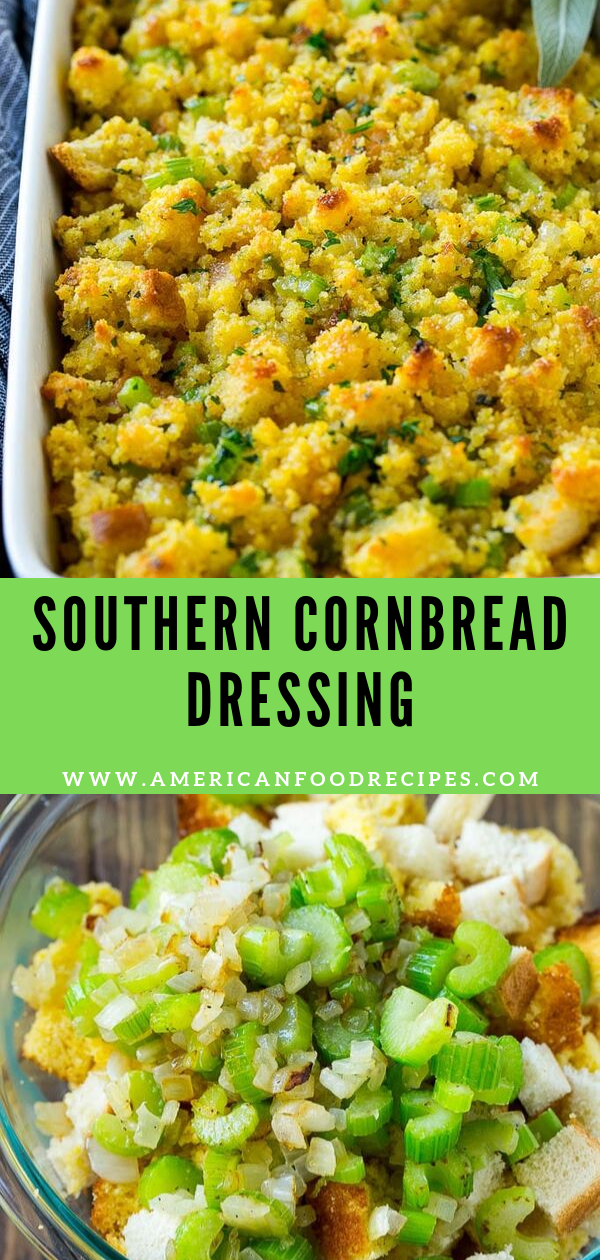 SOUTHERN CORNBREAD DRESSING Recipe By Mom