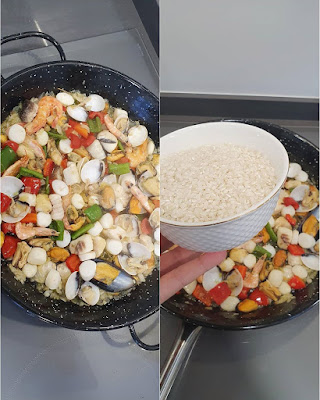 طريقة عمل البايلا بالصور