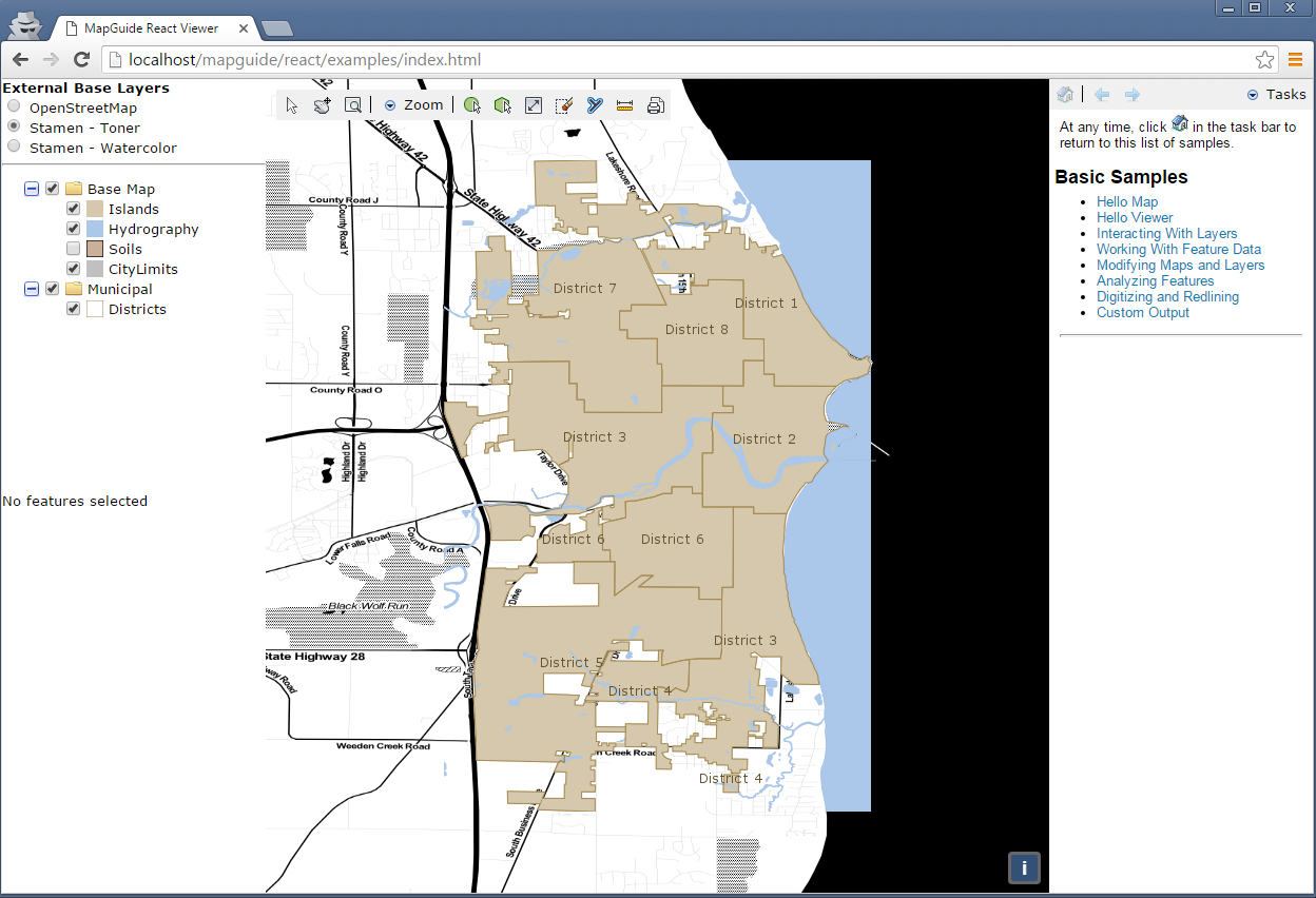 The Map Guy(de) Reacting to the need for a modern MapGuide viewer