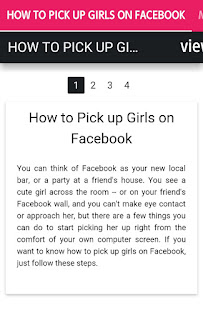 How to Pick up Girls on Facebook android apk Free download