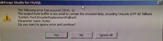 WeB LoG'S JuUiER: The output byte buffer is too small to contain the ...