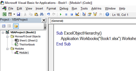 Hyper Excel & VBA: Excel Object Hierarchy