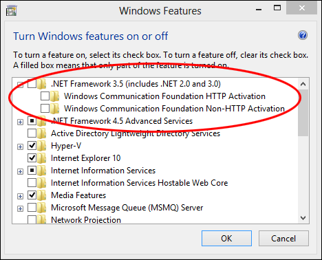 IT NewBie: วิธีการเปิดใช้งาน 3.5 Framework .NET บน Windows 8/8.1 ในโหมด