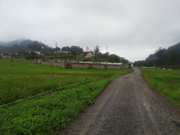 Vistas de Quintana (Asturias) desde el camino primitivo