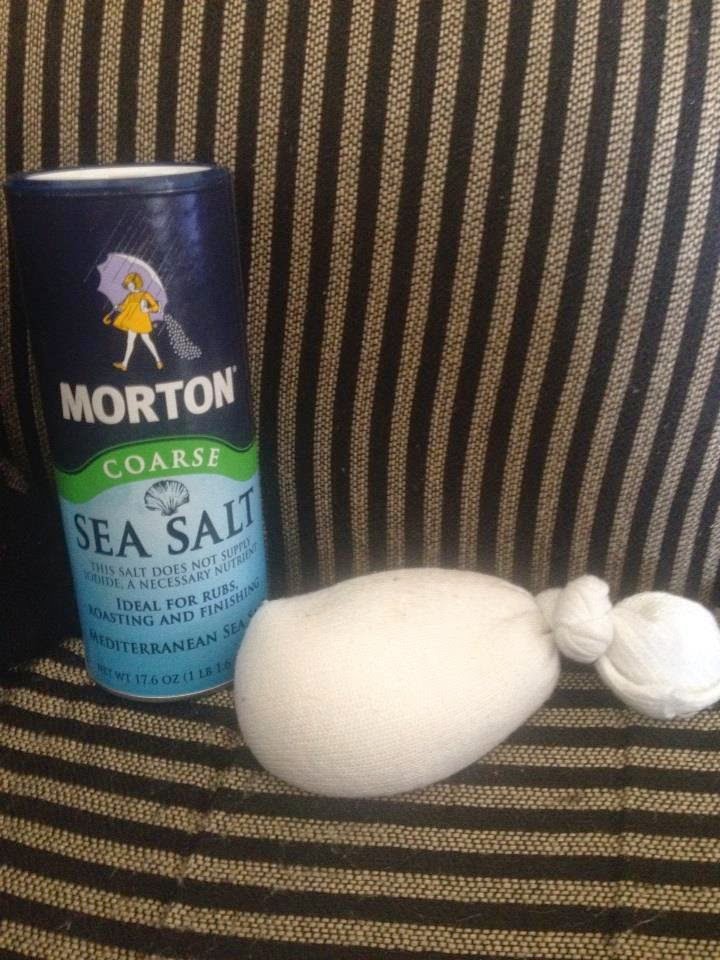 Doing it Yourself Salt Sock for Ear Aches