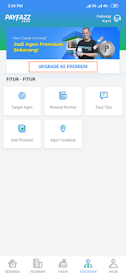 cara upgrade agen menjadi premium