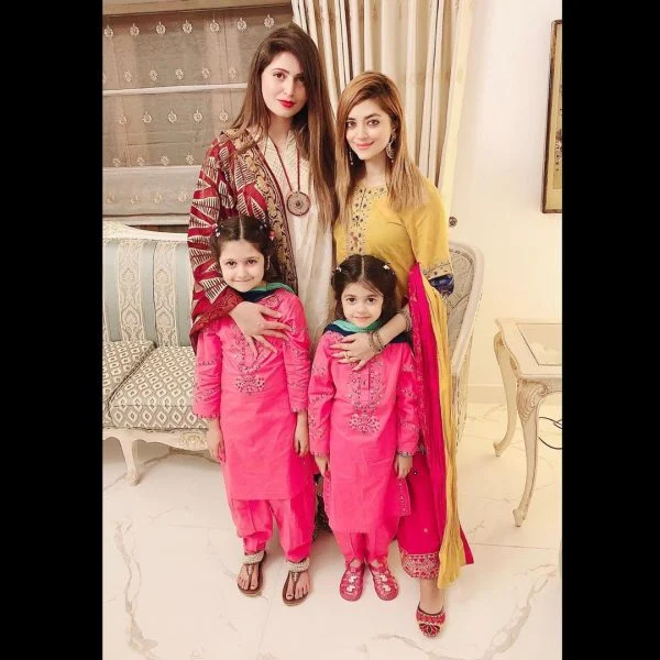 Syed Jibran and Afifa Jibran Celebrating Eid with Kids [Pictorial]