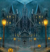 8bGames Halloween Abandoned Palace Escape