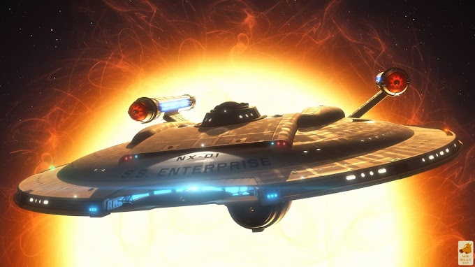 Star Trek Beautiful Starship NX-01 Enterprise