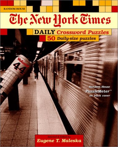 The new york times crossword in gothic: 11.12.12 — working... New York Times Daily Crossword Puzzles, Volume 44 (NY Times) 2019 - The New York Times® Best Sellers