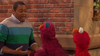 Telly, Elmo, Chris, Sesame Street Episode 4405 Simon Says season 44