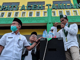 Massa di Aceh Tamiang Minta Bupati Keluarkan Surat Edaran Boikot Produk Prancis November 7, 2020