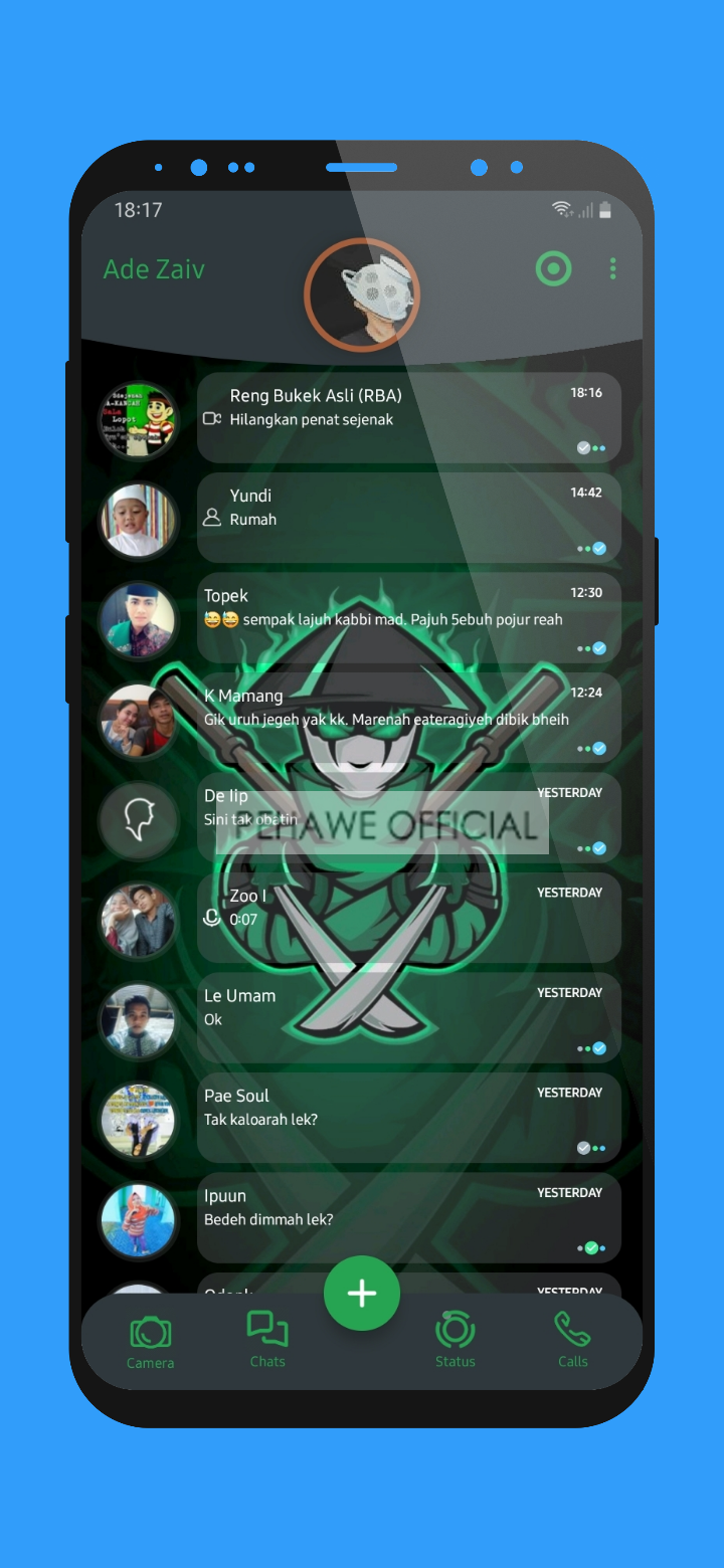 Whatsapp Aero V8 93 Terbaru Apk Pehawe Official