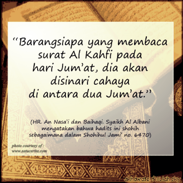 Surat Al Kahfi Surat Ke Berapa Bagi Contoh Surat