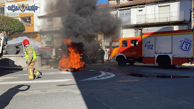 Una desgracia (simulada) en Béjar - 8 de octubre de 2021