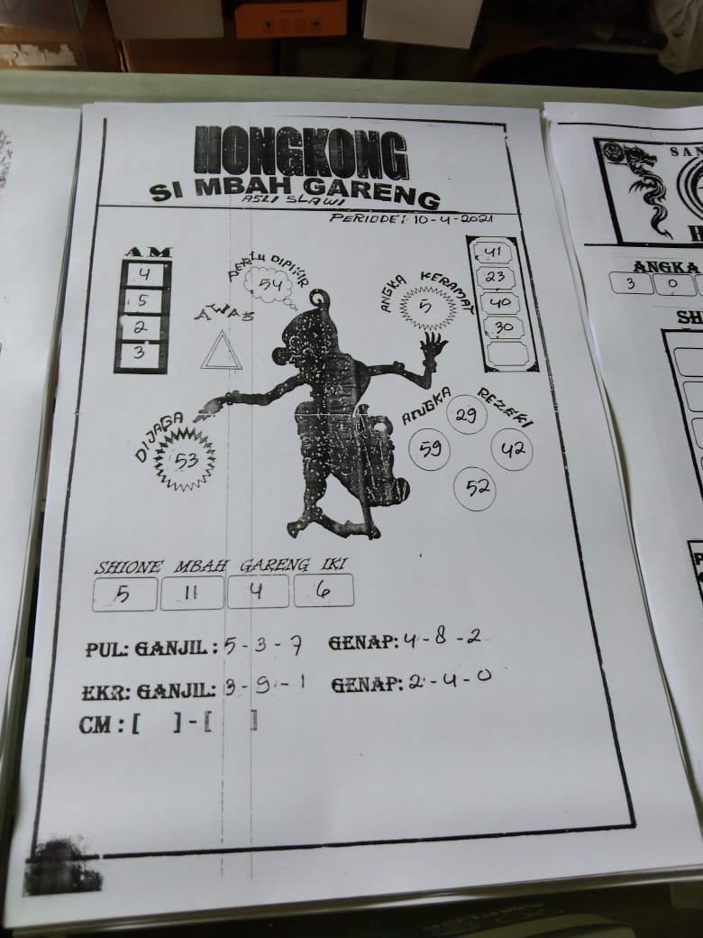 gambar togel hongkong