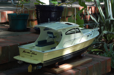 Modern Cruiser based upon traditional Lobster Boat design. 