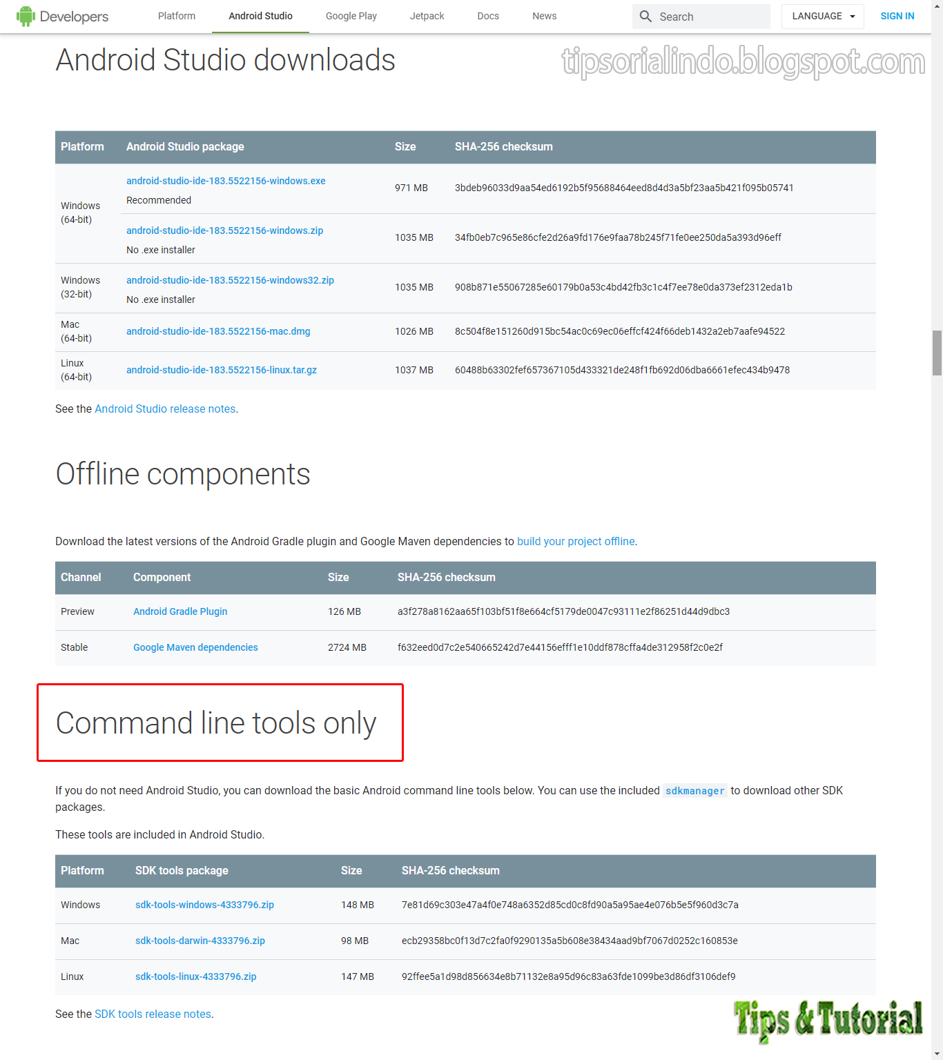 Cara install android sdk di windows 10 11 mastertipsorialindo