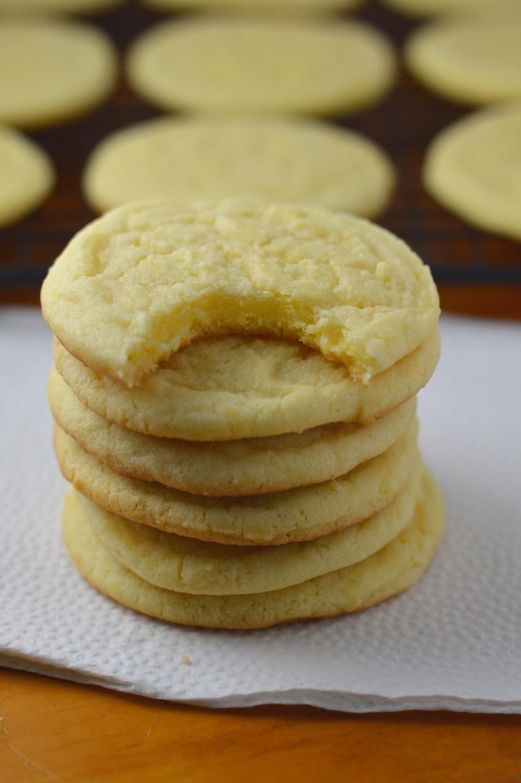 Citrus Egg Yolk Cookies