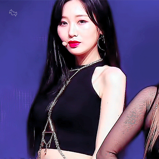 러블리즈 블랙빵 류수정