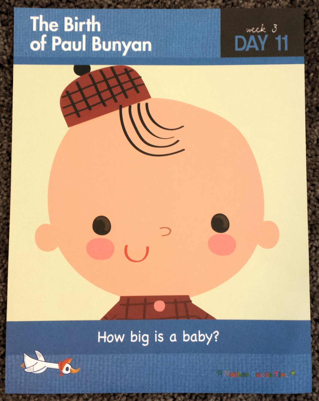 Adorable Little Moments: Fables and Folktales - The Birth of Paul Bunyan