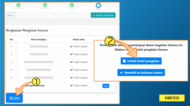Cara Mengisi Sensus Penduduk Online