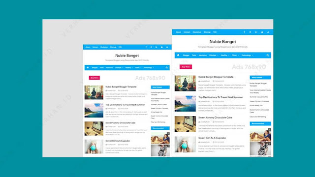 template blogger adsense nubie banget