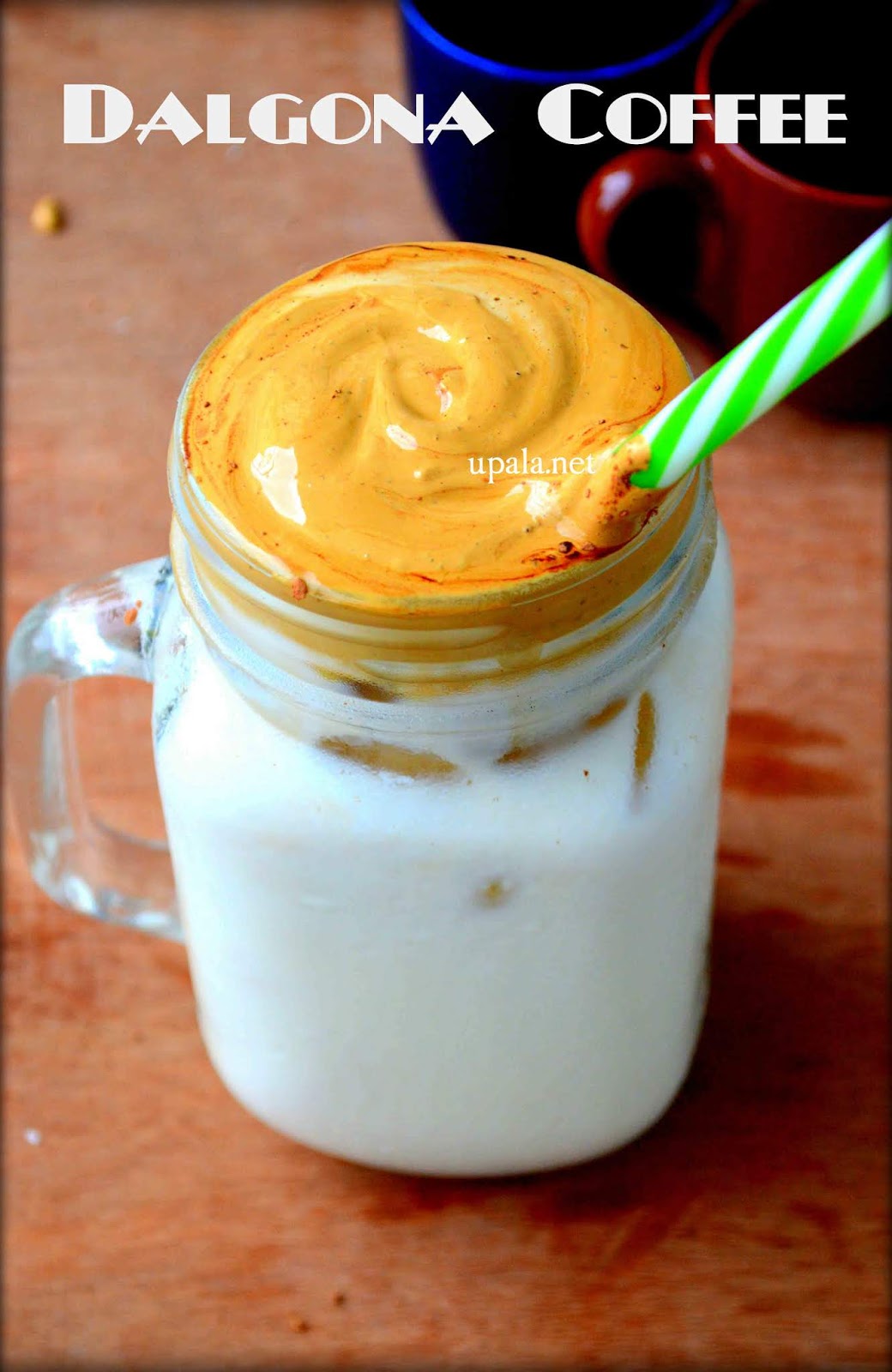 Upala Dalgona Coffee Recipe/How to make Dalgona Coffee at home