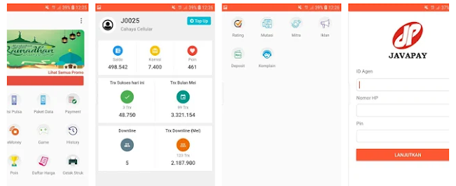 Download Aplikasi Android Java Pulsa Pay Java Pulsa