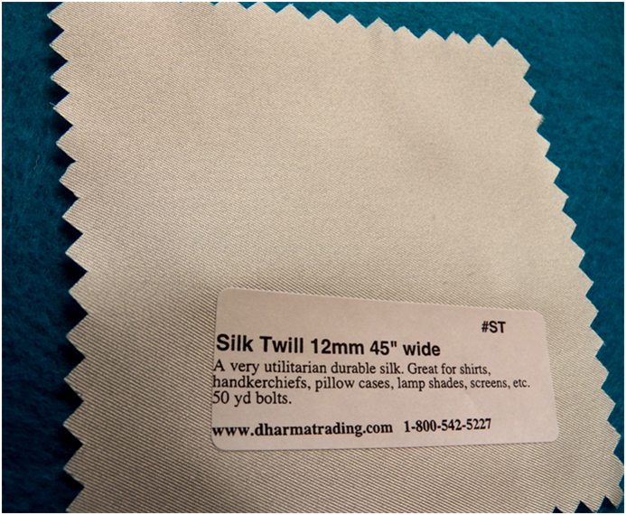 Art Threads Wednesday Sewing Silk Fabrics